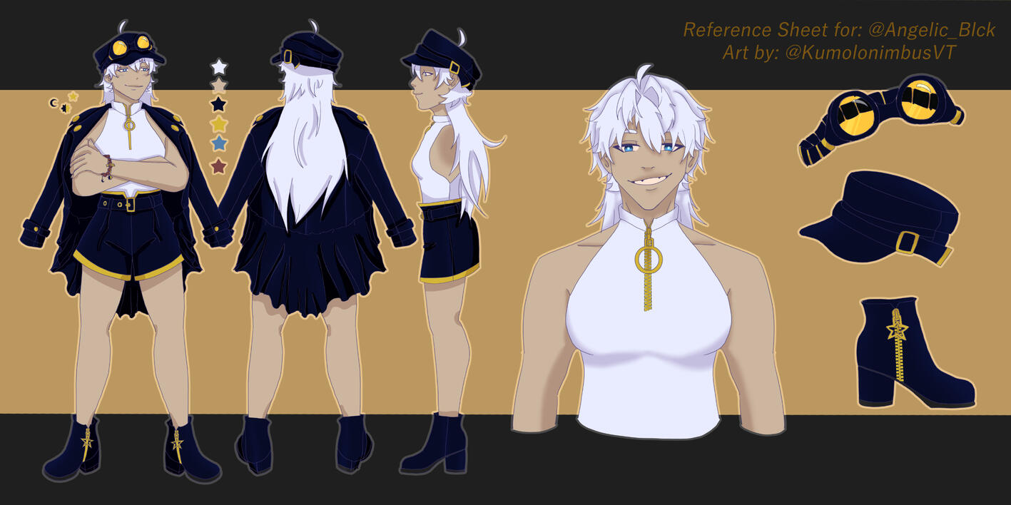 Angelica Blackwell character sheet